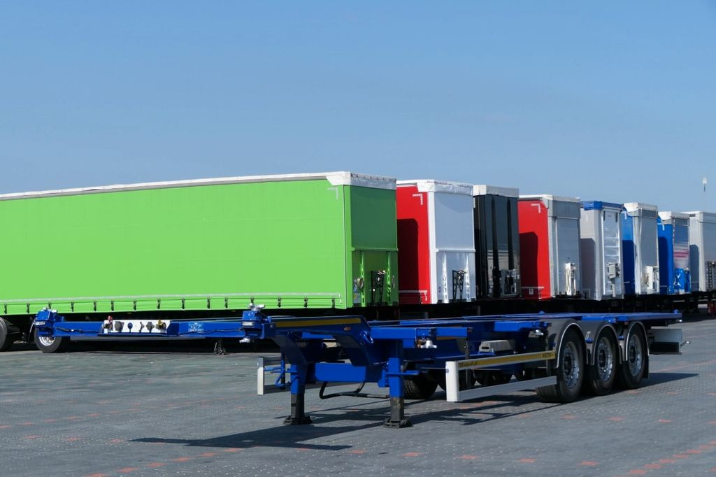 Wielton CHASISS / FOR CONTAINERS / LIFTED AXLE / SAF / - Kontejnerska polprikolica/ Polprikolica z zamenljivim tovoriščem: slika 2 Wielton CHASISS / FOR CONTAINERS / LIFTED AXLE / SAF / - Kontejnerska polprikolica/ Polprikolica z zamenljivim tovoriščem: slika 2