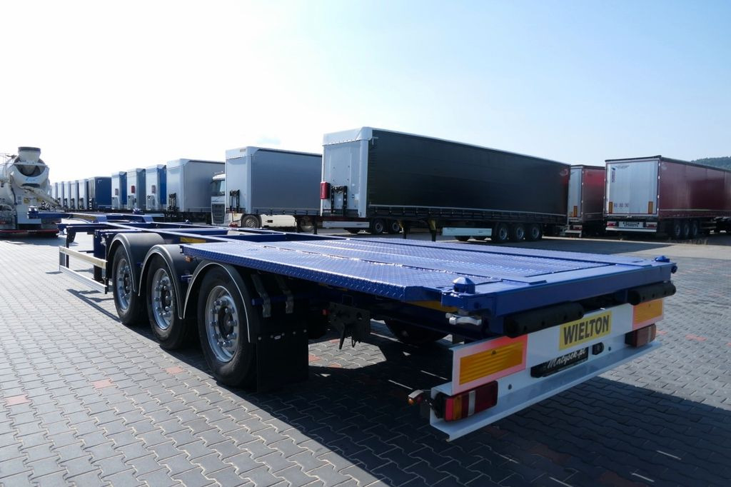 Wielton CHASISS / FOR CONTAINERS / LIFTED AXLE / SAF / - Kontejnerska polprikolica/ Polprikolica z zamenljivim tovoriščem: slika 4 Wielton CHASISS / FOR CONTAINERS / LIFTED AXLE / SAF / - Kontejnerska polprikolica/ Polprikolica z zamenljivim tovoriščem: slika 4
