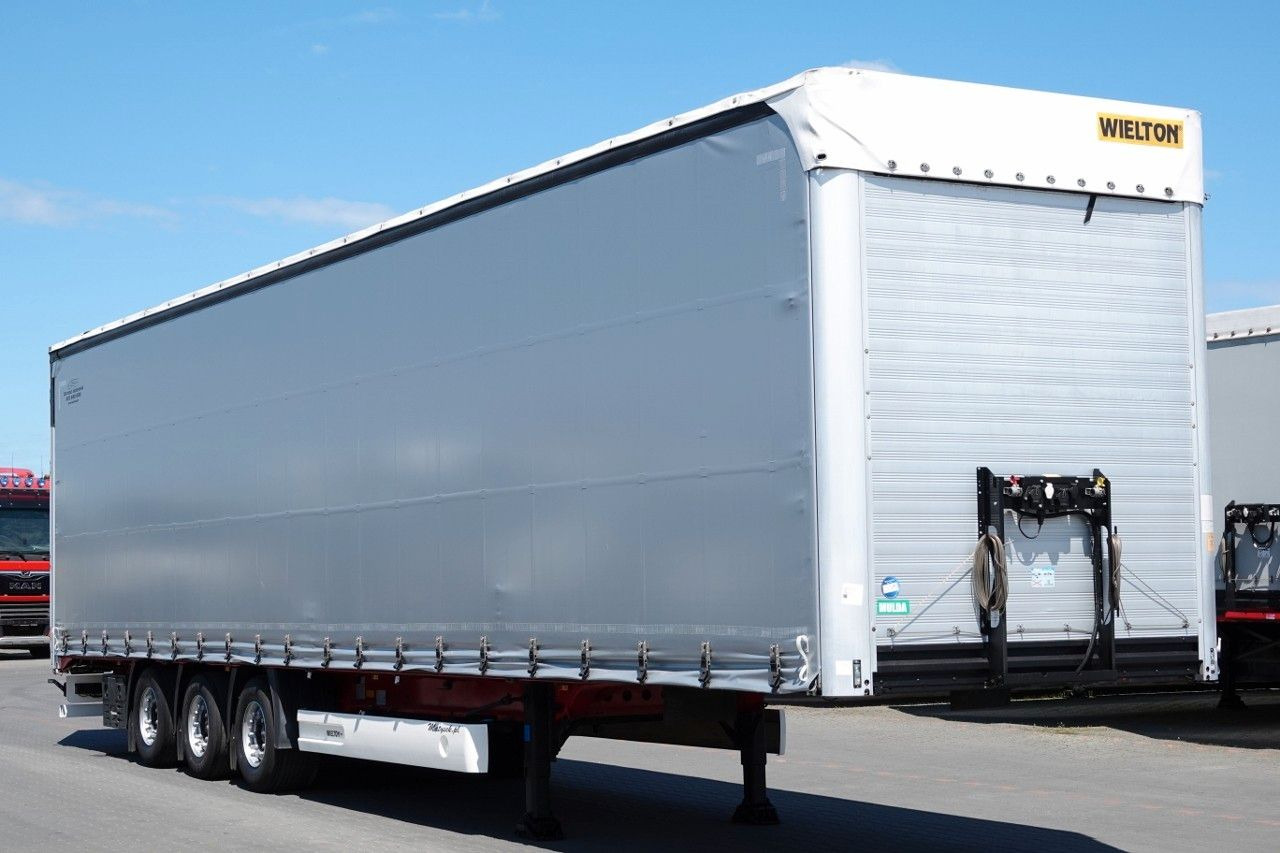 Wielton CURTAINSIDER/MEGA /COILMULD - 9M/LIFT AXLE/ SAF - Polprikolica s ponjavo: slika 1 Wielton CURTAINSIDER/MEGA /COILMULD - 9M/LIFT AXLE/ SAF - Polprikolica s ponjavo: slika 1