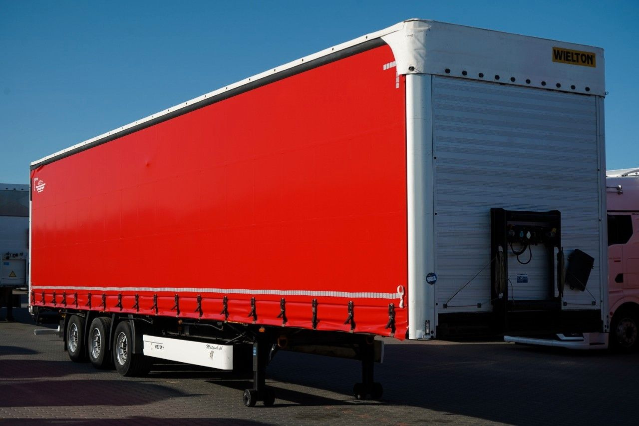 Wielton FIRANKA MEGA / LOWDECK / BDE - ROZSUWANE SŁUPKI - Polprikolica s ponjavo: slika 1 Wielton FIRANKA MEGA / LOWDECK / BDE - ROZSUWANE SŁUPKI - Polprikolica s ponjavo: slika 1