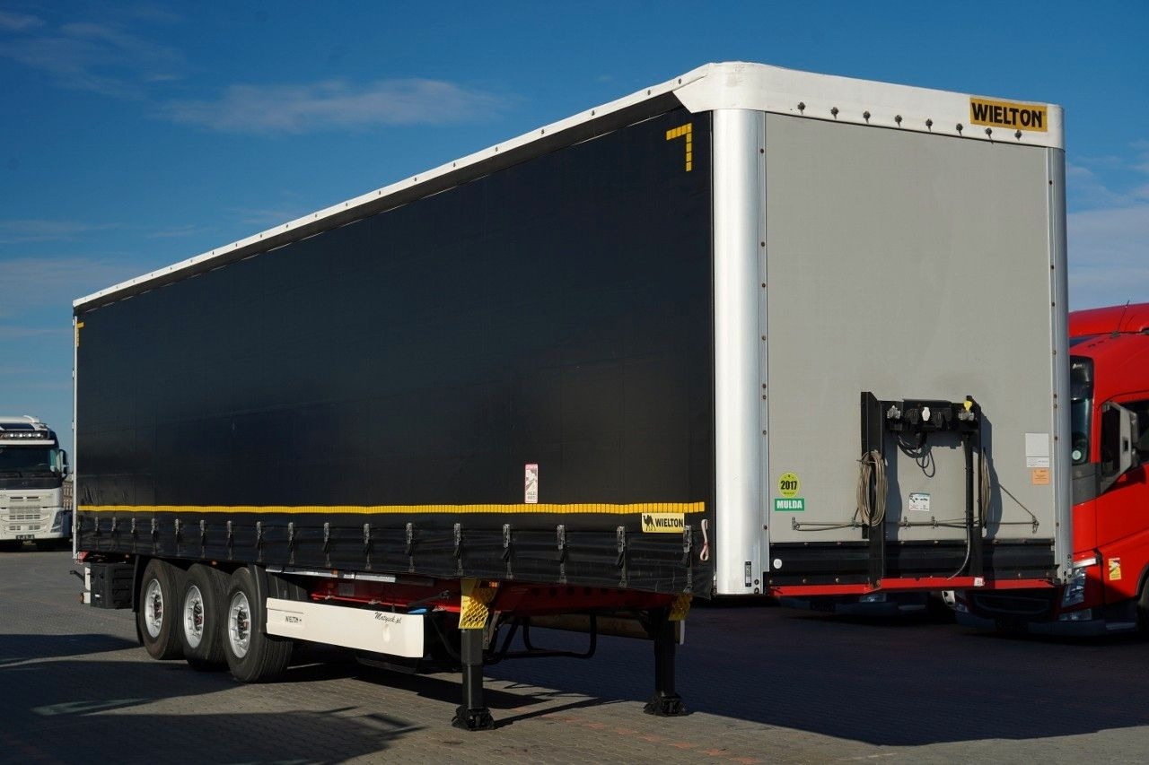 Wielton FIRANKA STANDARD / MULDA DO STALI - 9 M / OŚ POD - Polprikolica s ponjavo: slika 1 Wielton FIRANKA STANDARD / MULDA DO STALI - 9 M / OŚ POD - Polprikolica s ponjavo: slika 1