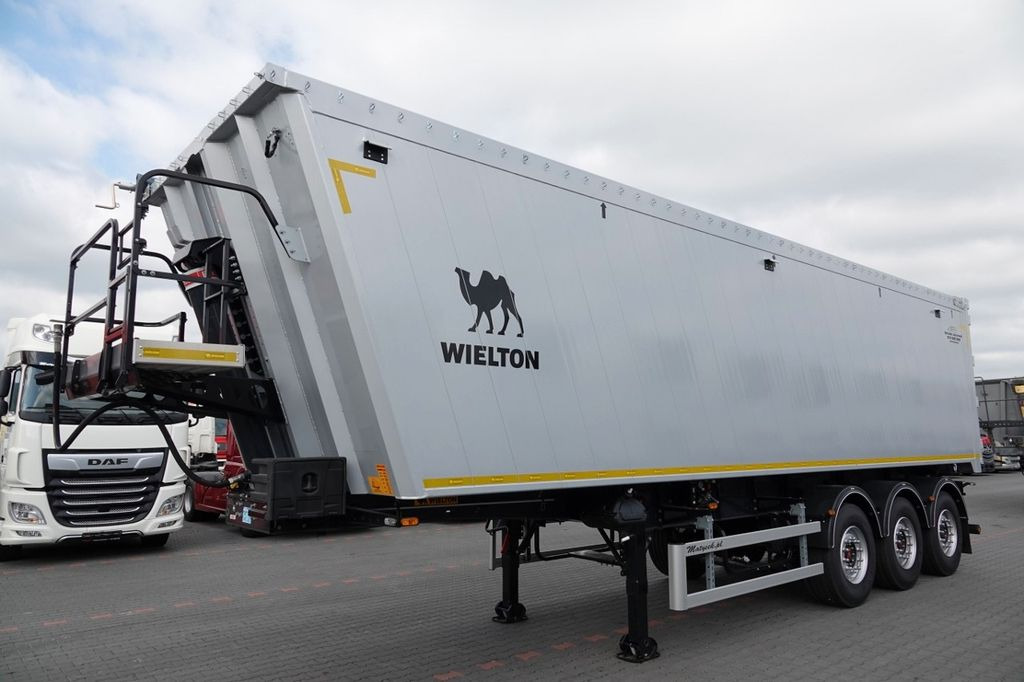 Wielton WYWROTKA 55 m3 / FABRYCZNIE NOWA / KLAPO DRZWI / - Polprikolica s ponjavo: slika 2 Wielton WYWROTKA 55 m3 / FABRYCZNIE NOWA / KLAPO DRZWI / - Polprikolica s ponjavo: slika 2