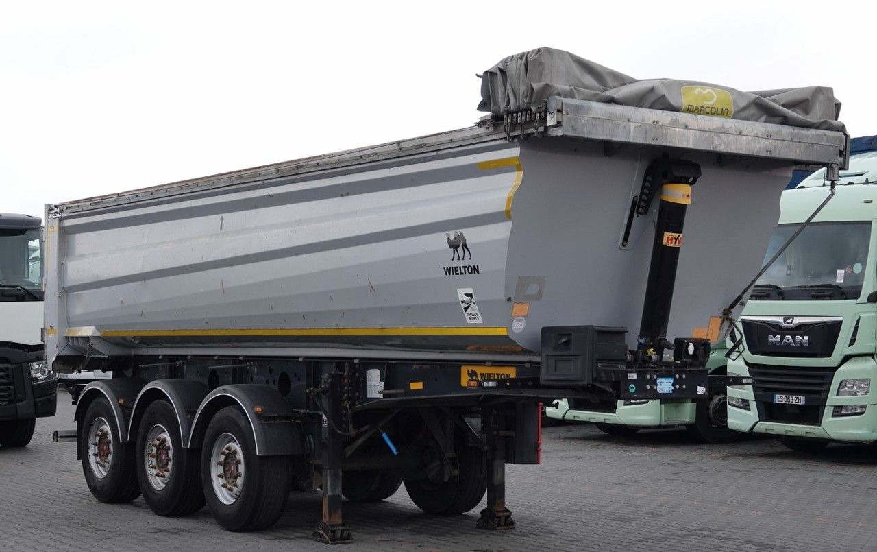 Wielton WYWROTKA / STALOWA / 25m3 / HP RYNNA / OŚ PODNOS - Kiper polprikolica: slika 1 Wielton WYWROTKA / STALOWA / 25m3 / HP RYNNA / OŚ PODNOS - Kiper polprikolica: slika 1