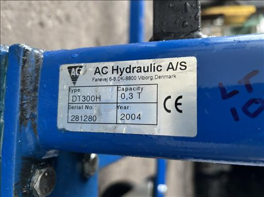 AC Hydraulic DT300H Hydraulic drum trolley - Oprema za pakiranje: slika 5 AC Hydraulic DT300H Hydraulic drum trolley - Oprema za pakiranje: slika 5