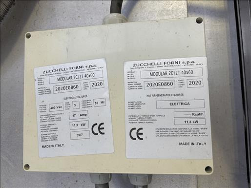 Pekarska oprema Zucchelli Forni 2C2T Modular Oven: slika 8