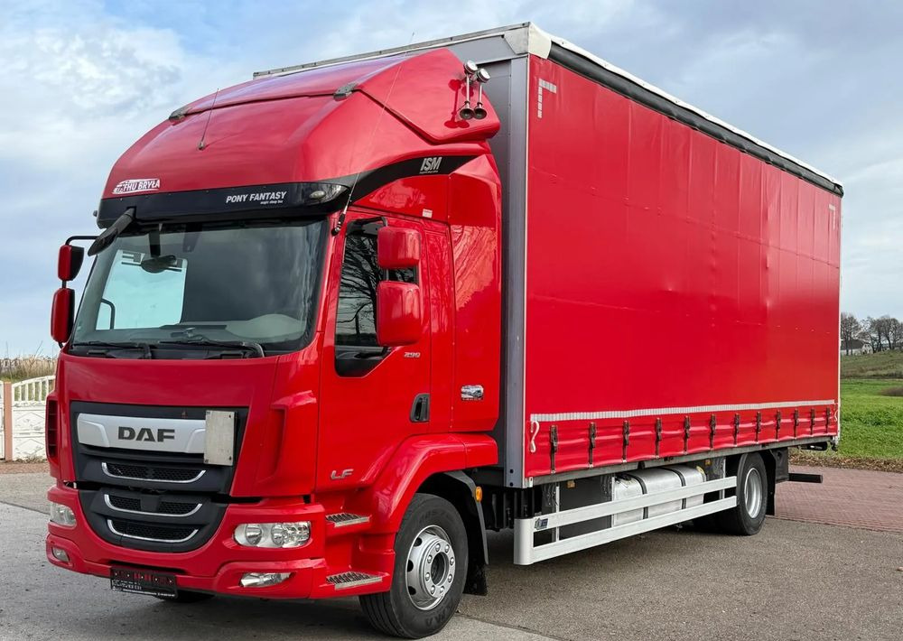 DAF LF 260 / WINDA / 16TON DMC / 3M WYSOKOŚĆ / JUMBO / FIRANKA / SYPIALKA / AUTOMAT / JEDEN WŁAŚCICIE / EURO 6 / 2017/ SPROWADZONY / 19 PALET / DUŻA ŁADOWNOŚĆ / - Tovornjak s ponjavo: slika 1 DAF LF 260 / WINDA / 16TON DMC / 3M WYSOKOŚĆ / JUMBO / FIRANKA / SYPIALKA / AUTOMAT / JEDEN WŁAŚCICIE / EURO 6 / 2017/ SPROWADZONY / 19 PALET / DUŻA ŁADOWNOŚĆ / - Tovornjak s ponjavo: slika 1