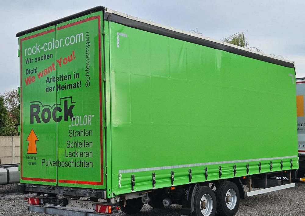 Fliegl PRZYCZEPA CIĘŻAROWA / TANDEM / 2 OSIE / 18 PALET / GÓRNY REGULOWANY SPRZĘG / 10500DMC / 7 TON ŁADOWNOŚĆ - Prikolica s ponjavo: slika 3 Fliegl PRZYCZEPA CIĘŻAROWA / TANDEM / 2 OSIE / 18 PALET / GÓRNY REGULOWANY SPRZĘG / 10500DMC / 7 TON ŁADOWNOŚĆ - Prikolica s ponjavo: slika 3