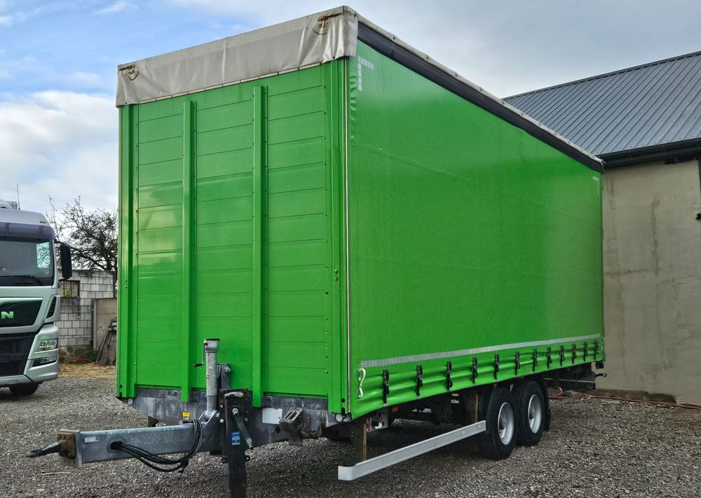 Fliegl PRZYCZEPA CIĘŻAROWA / TANDEM / 2 OSIE / 18 PALET / GÓRNY REGULOWANY SPRZĘG / 10500DMC / 7 TON ŁADOWNOŚĆ - Prikolica s ponjavo: slika 1 Fliegl PRZYCZEPA CIĘŻAROWA / TANDEM / 2 OSIE / 18 PALET / GÓRNY REGULOWANY SPRZĘG / 10500DMC / 7 TON ŁADOWNOŚĆ - Prikolica s ponjavo: slika 1