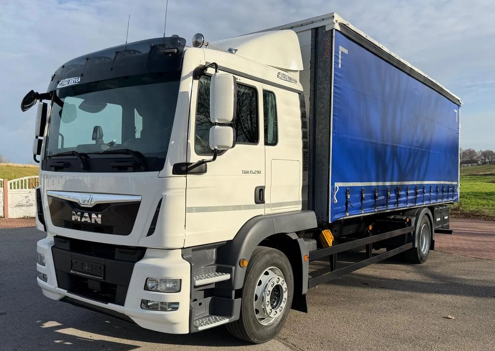 MAN TGM 15.290 / FIRANKA / 2016R / KLIMA POSTOJOWA /SPROWADZONY/ 8T ŁADOWNOŚĆ / 17 PALET / E6 / WINDA / - Tovornjak s ponjavo: slika 1 MAN TGM 15.290 / FIRANKA / 2016R / KLIMA POSTOJOWA /SPROWADZONY/ 8T ŁADOWNOŚĆ / 17 PALET / E6 / WINDA / - Tovornjak s ponjavo: slika 1