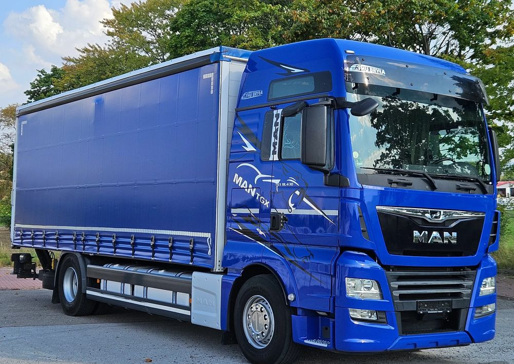 MAN TGX 18.430 / FIRANKA / WINDA / 300TYŚ PRZEBIEG / 2020 /E6 / KLIMA POSTOJOWA / SPROWADZONY / JAK NOWY / AUTOMAT - Tovornjak s ponjavo: slika 2 MAN TGX 18.430 / FIRANKA / WINDA / 300TYŚ PRZEBIEG / 2020 /E6 / KLIMA POSTOJOWA / SPROWADZONY / JAK NOWY / AUTOMAT - Tovornjak s ponjavo: slika 2