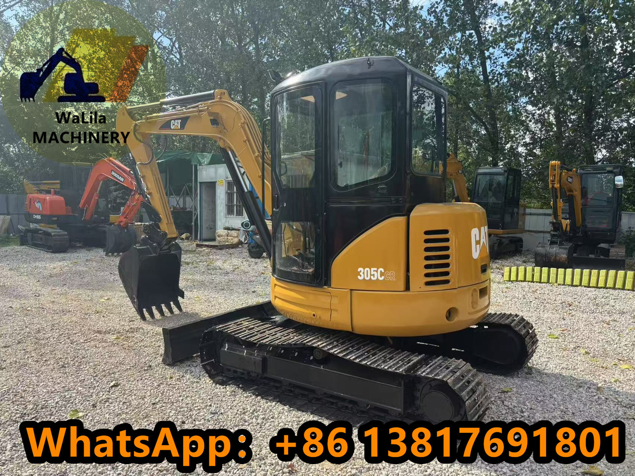 CATERPILLAR 305CCR - Mini bager: slika 2 CATERPILLAR 305CCR - Mini bager: slika 2