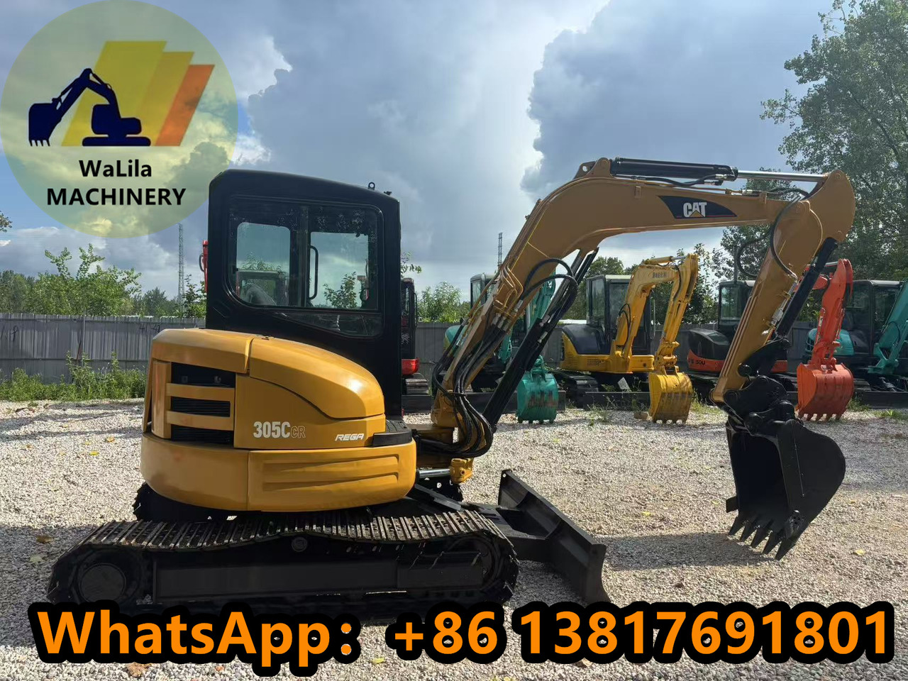CATERPILLAR 305CCR - Mini bager: slika 1 CATERPILLAR 305CCR - Mini bager: slika 1