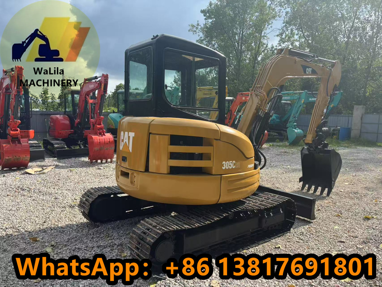 CATERPILLAR 305CCR - Mini bager: slika 3 CATERPILLAR 305CCR - Mini bager: slika 3