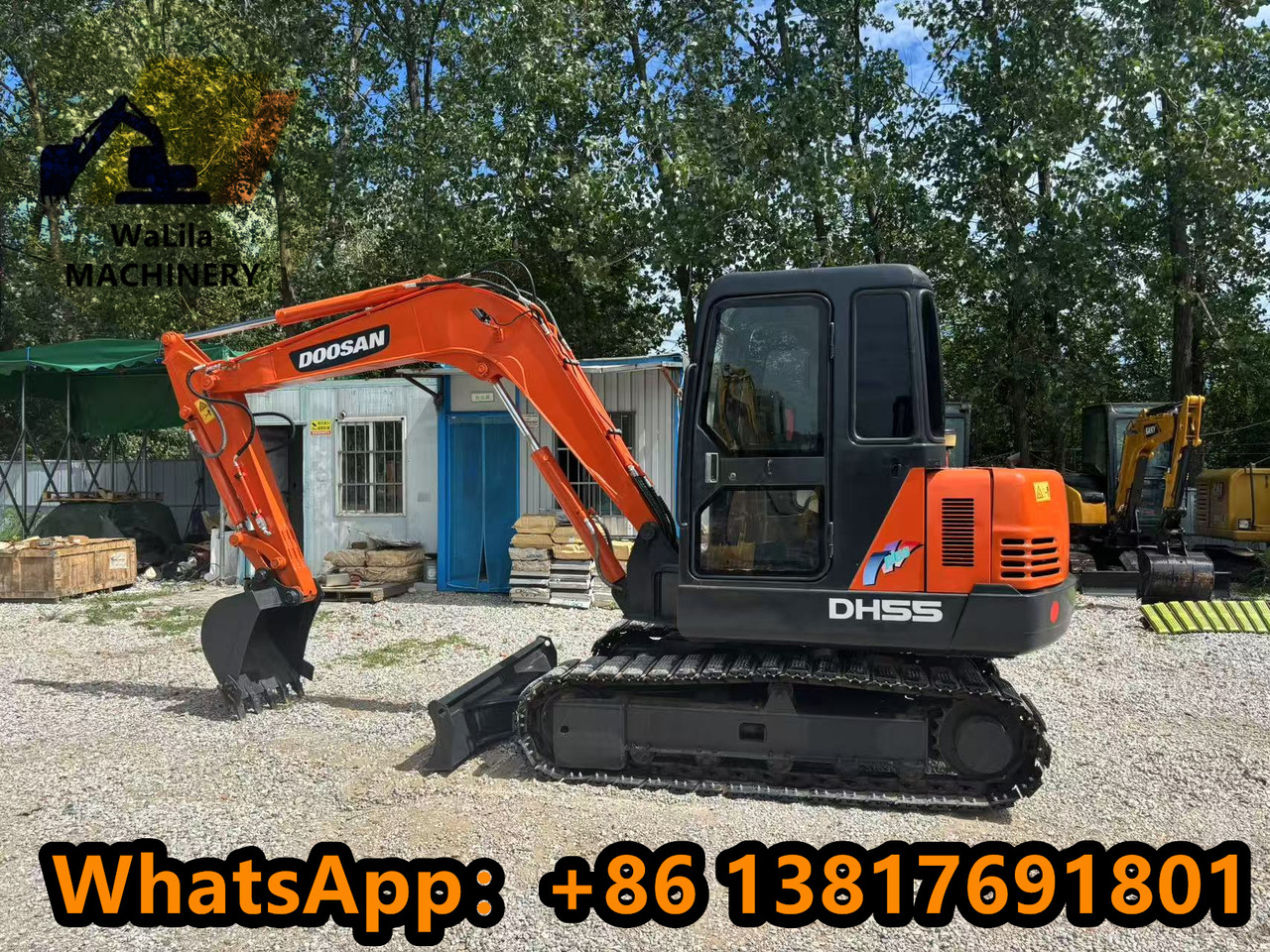 DOOSAN DH55 - Mini bager: slika 1 DOOSAN DH55 - Mini bager: slika 1