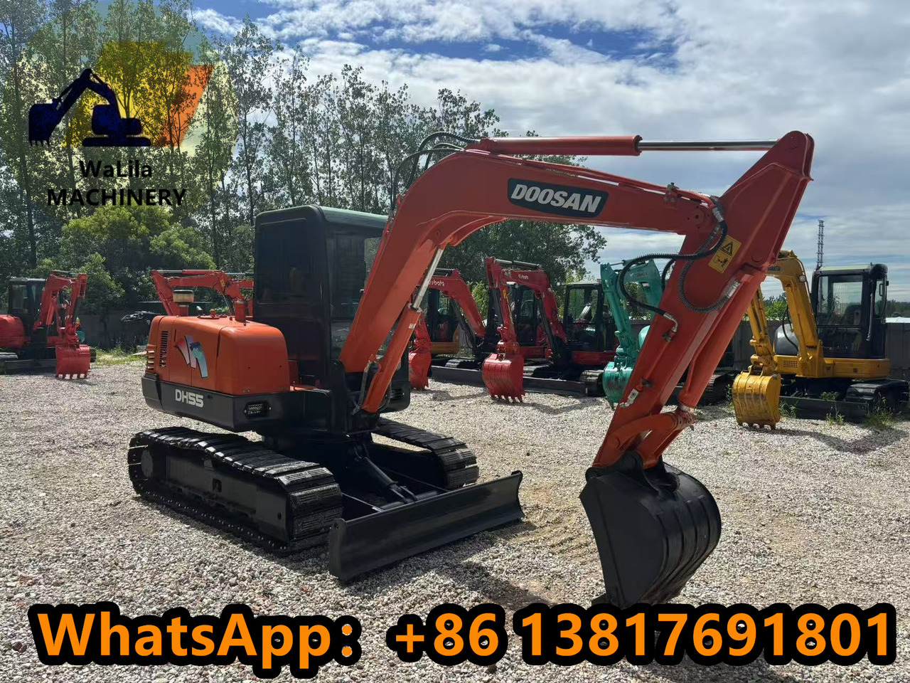 DOOSAN DH55 - Mini bager: slika 3 DOOSAN DH55 - Mini bager: slika 3