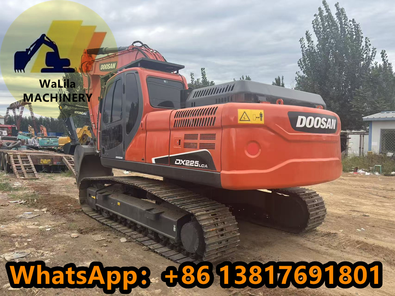 DOOSAN DX225 - Bager goseničar: slika 4 DOOSAN DX225 - Bager goseničar: slika 4