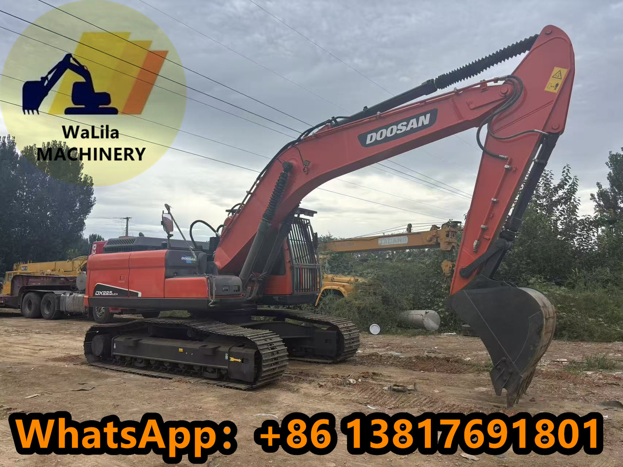 DOOSAN DX225 - Bager goseničar: slika 1 DOOSAN DX225 - Bager goseničar: slika 1