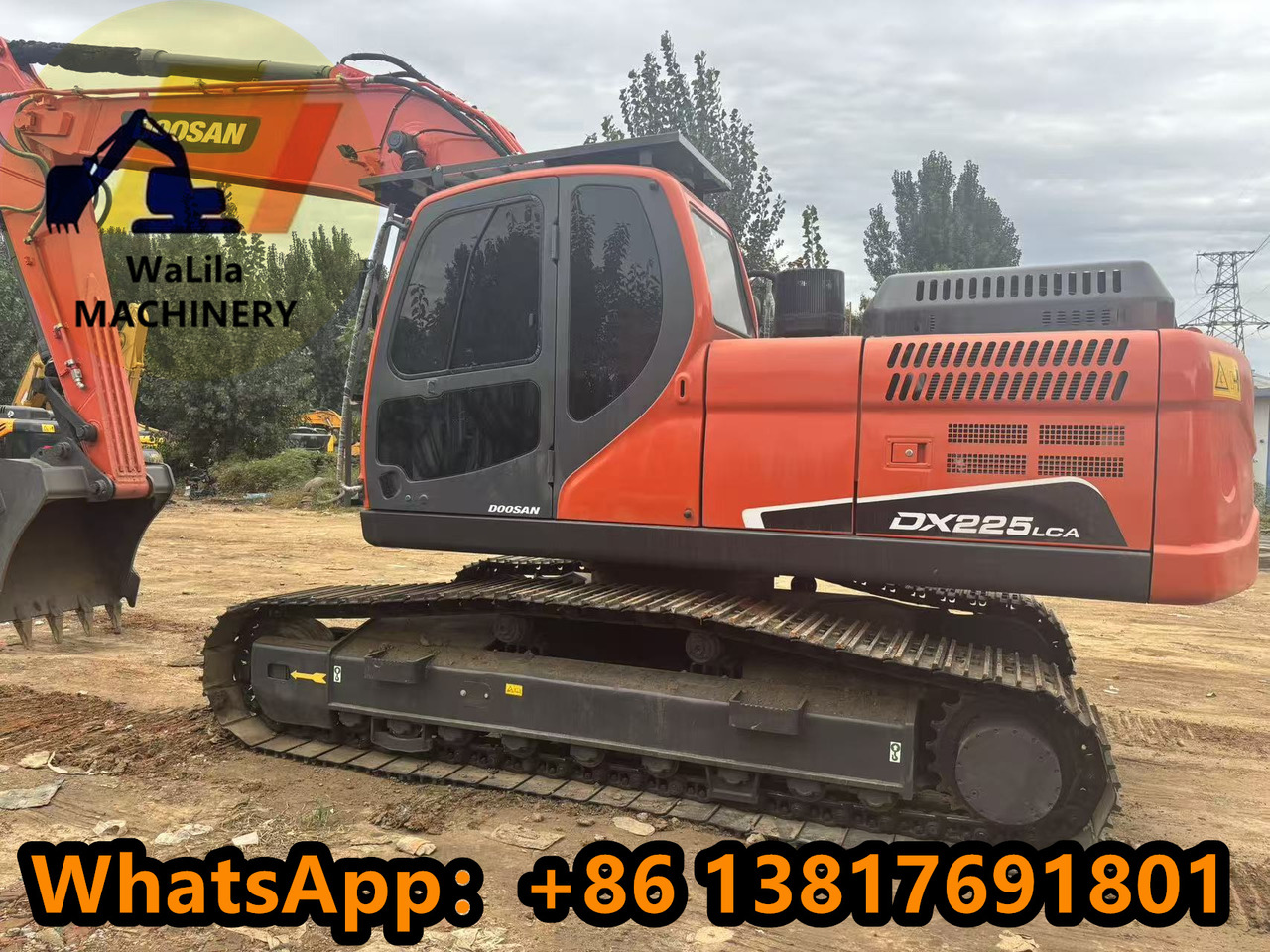 DOOSAN DX225 - Bager goseničar: slika 3 DOOSAN DX225 - Bager goseničar: slika 3
