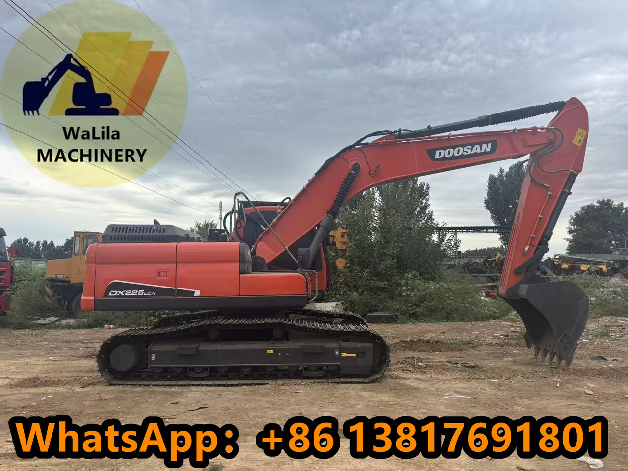 DOOSAN DX225 - Bager goseničar: slika 2 DOOSAN DX225 - Bager goseničar: slika 2