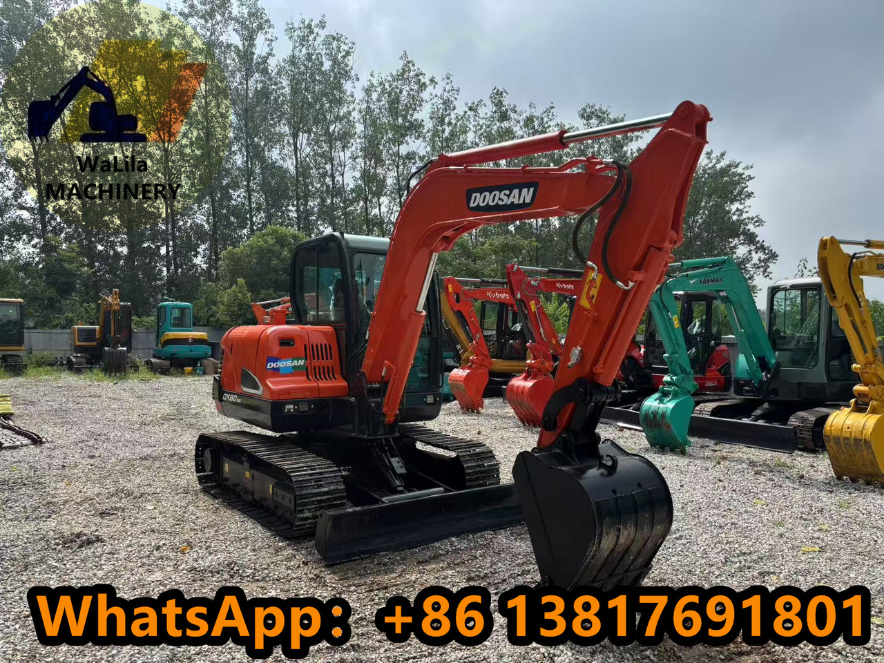 DOOSAN DX60-9 - Mini bager: slika 2 DOOSAN DX60-9 - Mini bager: slika 2