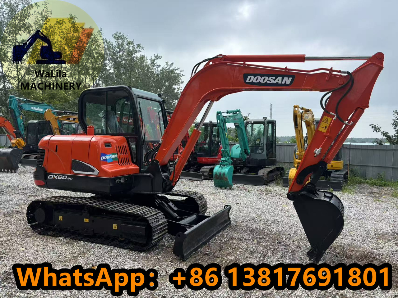 Mini bager Doosan DX 60: slika 7