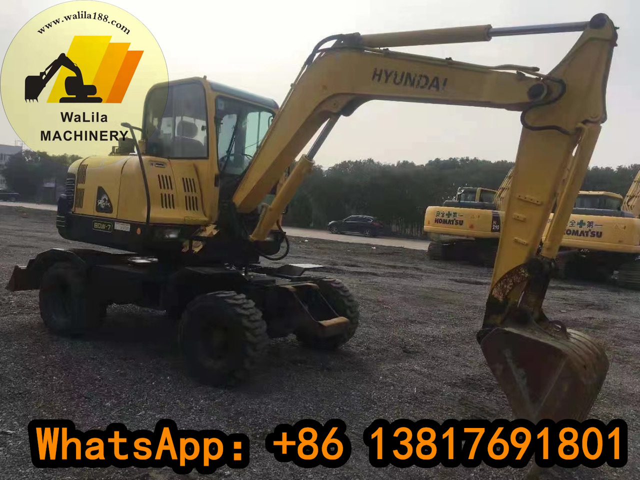 Mini bager HYUNDAI R60W: slika 6 Mini bager HYUNDAI R60W: slika 6