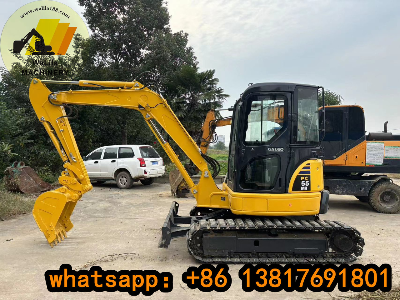 Mini bager KOMATSU PC 55 MR-3 [ Copy ]: slika 6