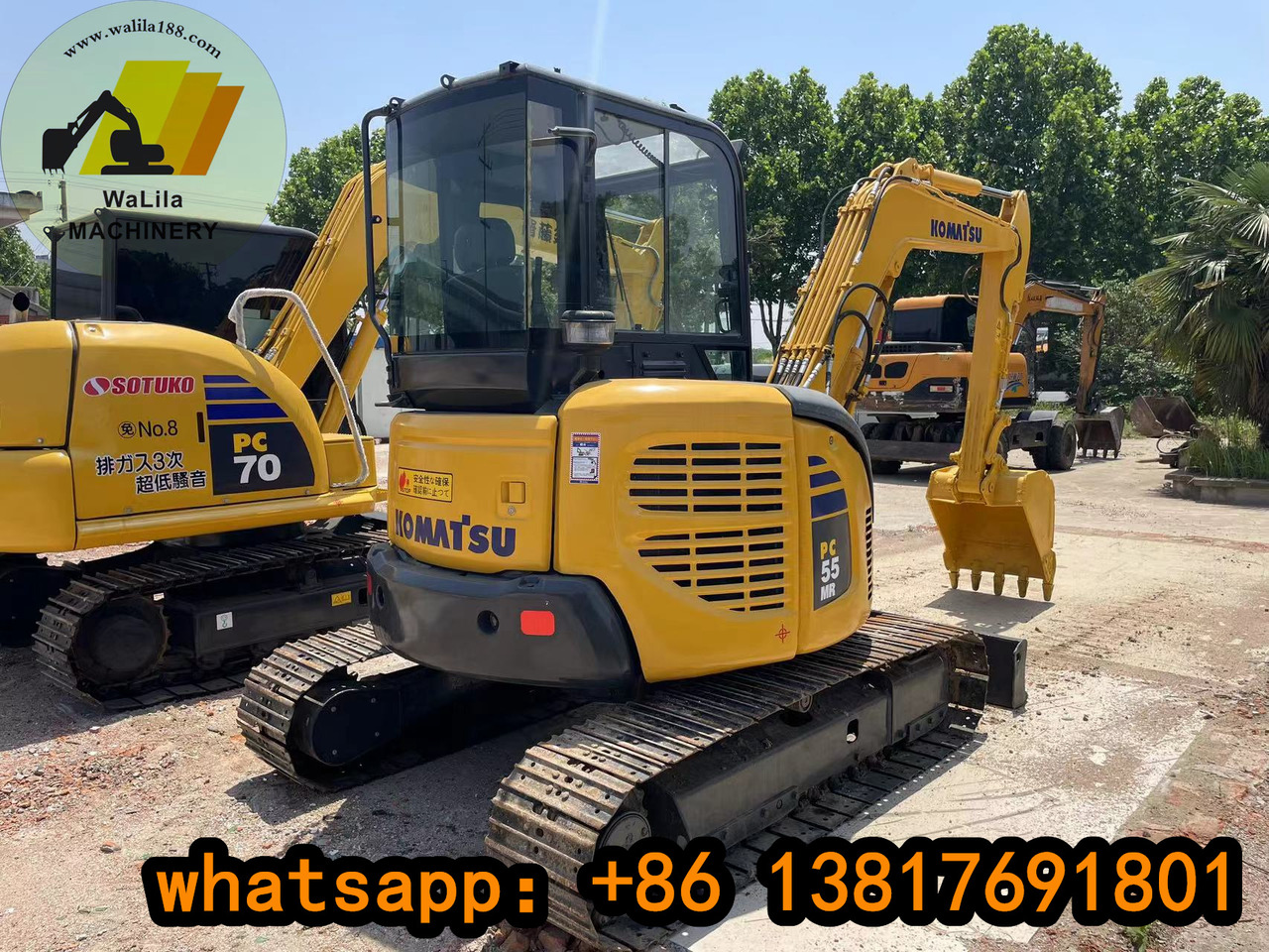 KOMATSU PC 55 MR-3 - Mini bager: slika 3 KOMATSU PC 55 MR-3 - Mini bager: slika 3