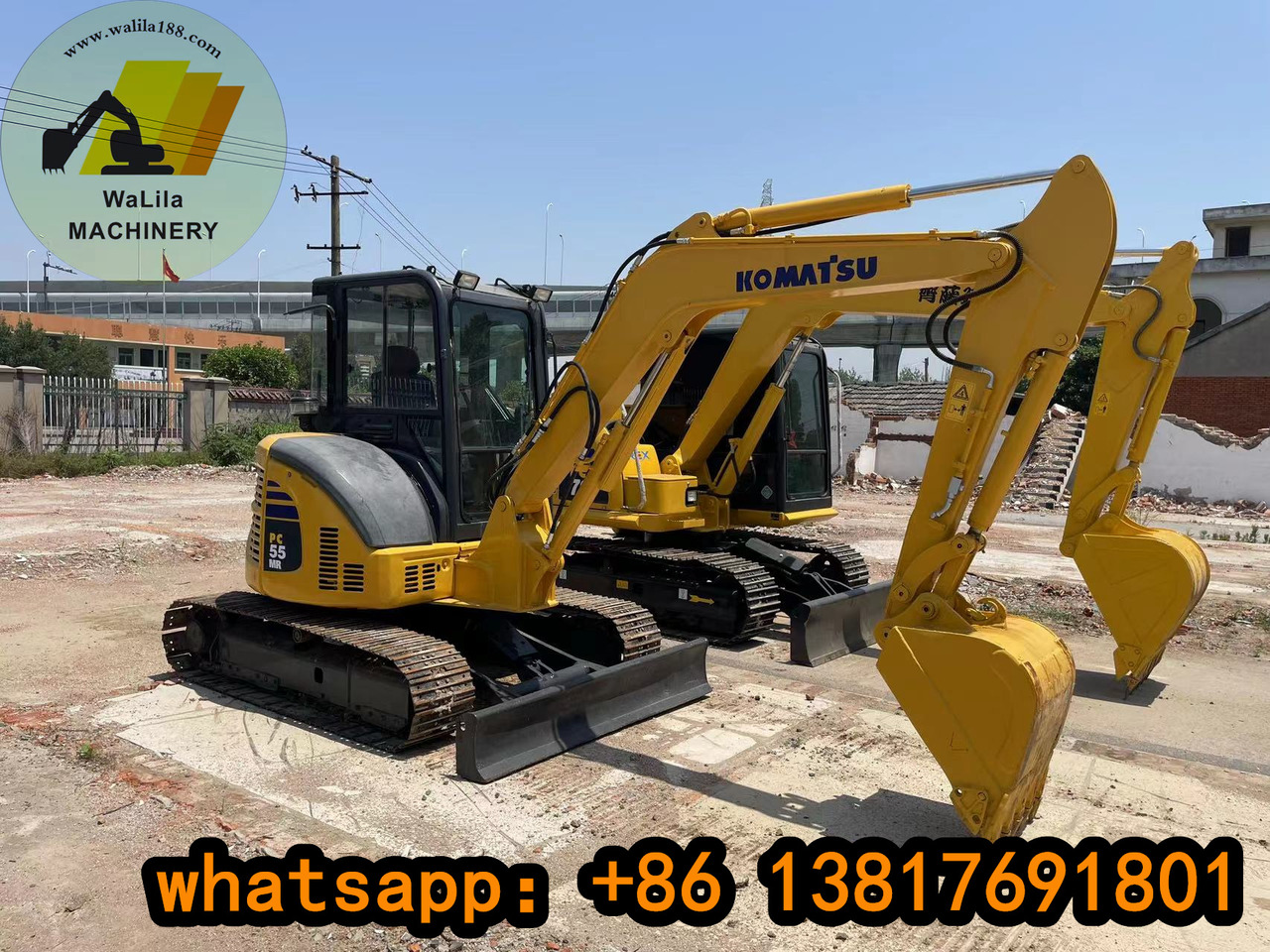 KOMATSU PC 55 MR-3 - Mini bager: slika 4 KOMATSU PC 55 MR-3 - Mini bager: slika 4