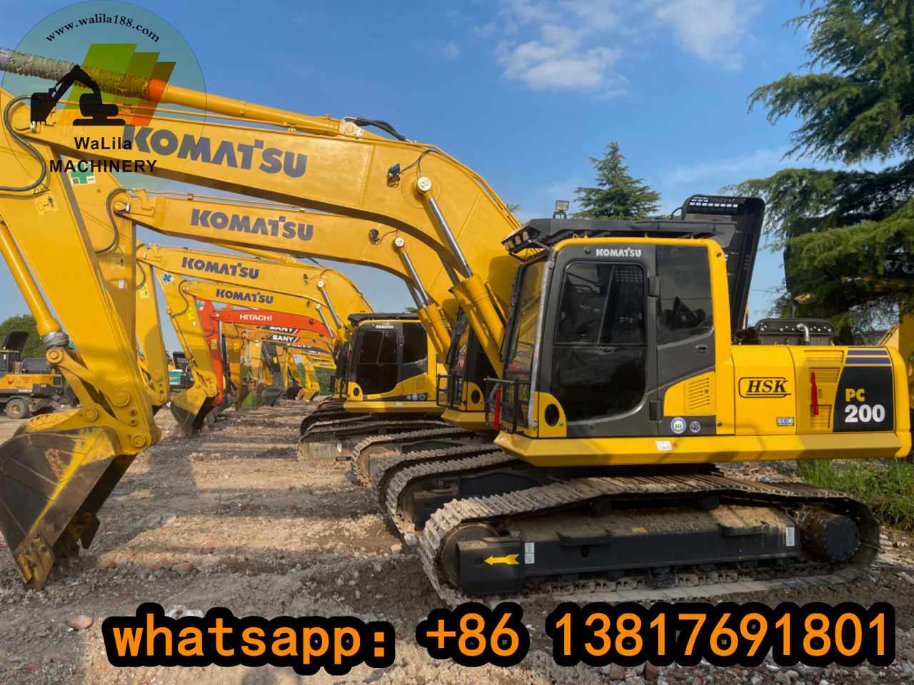 KOMATSU PC200-8 - Bager goseničar: slika 1 KOMATSU PC200-8 - Bager goseničar: slika 1