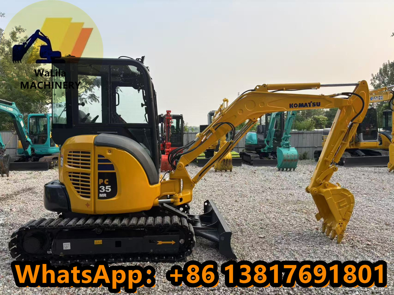 Mini bager KOMATSU PC35: slika 8
