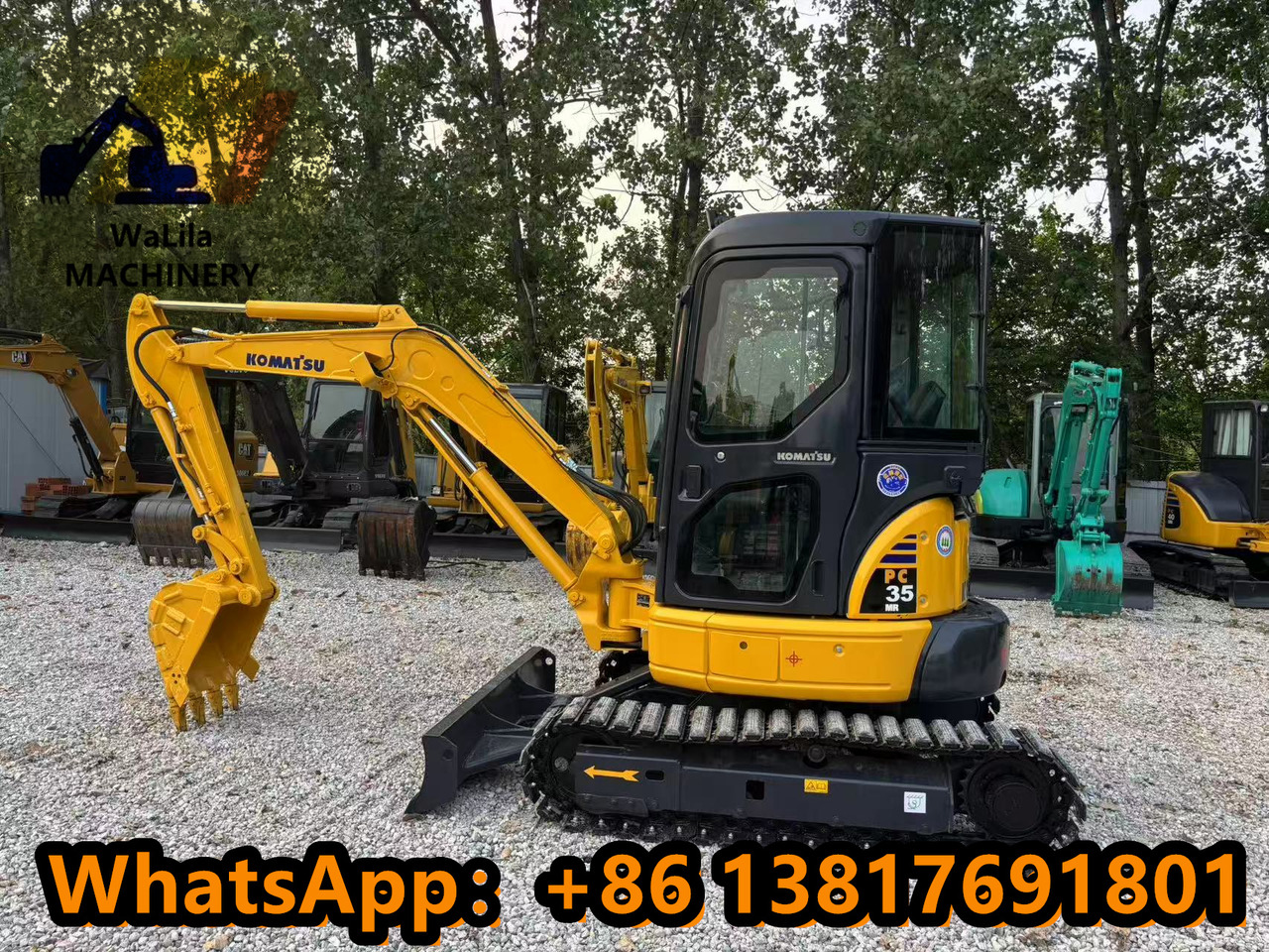 KOMATSU PC35 - Mini bager: slika 1 KOMATSU PC35 - Mini bager: slika 1