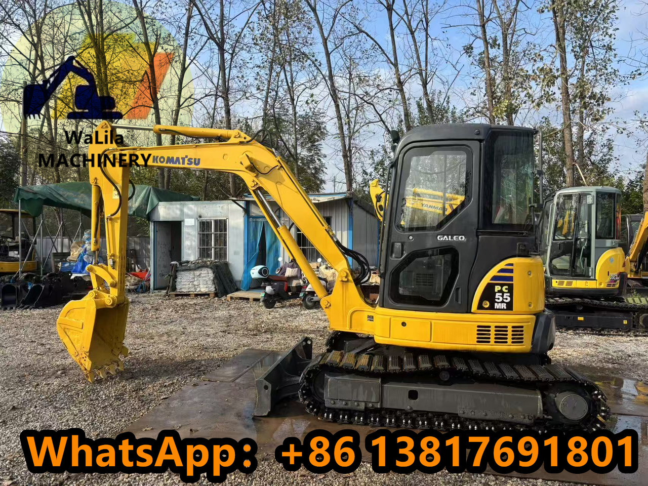 KOMATSU PC55MR - Mini bager: slika 1 KOMATSU PC55MR - Mini bager: slika 1