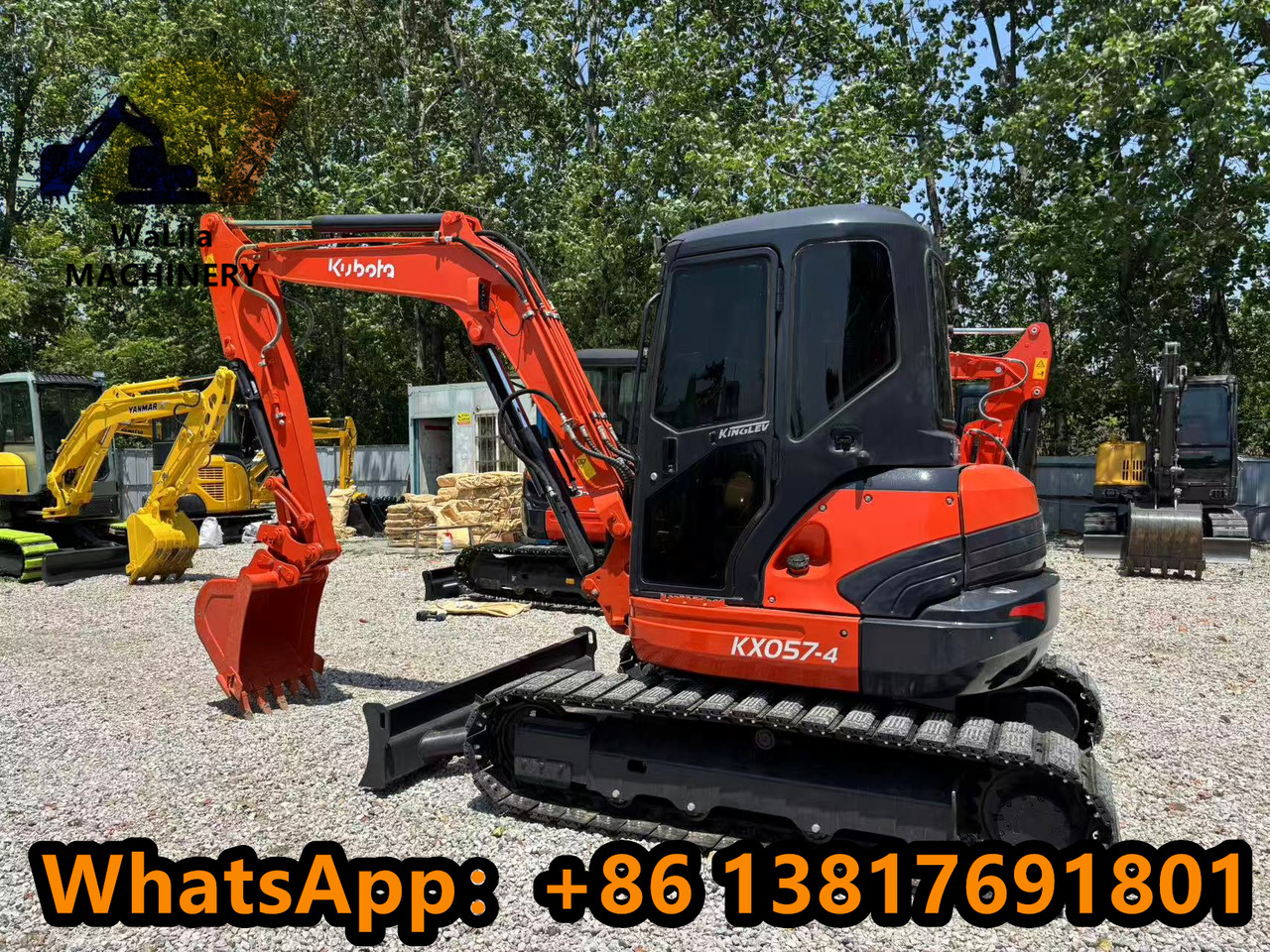 KUBOTA KX057 - Mini bager: slika 1 KUBOTA KX057 - Mini bager: slika 1