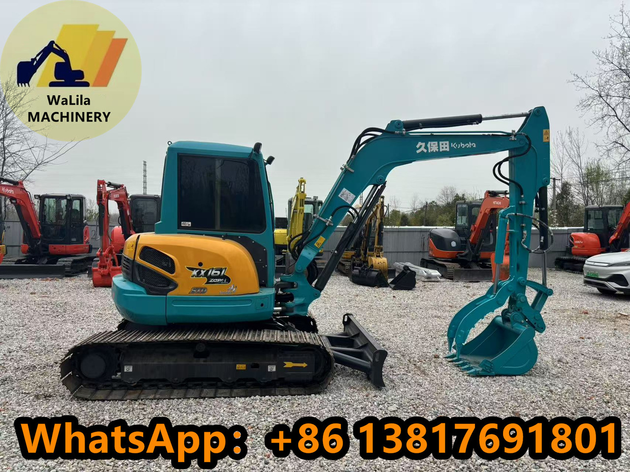 KUBOTA KX161 - Mini bager: slika 1 KUBOTA KX161 - Mini bager: slika 1