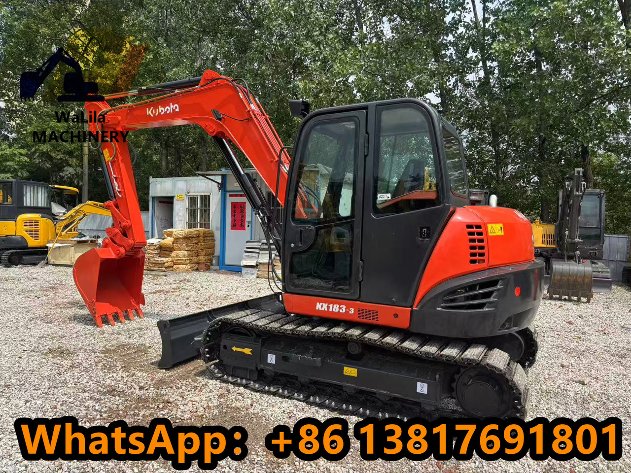 KUBOTA KX183-5 - Mini bager: slika 1 KUBOTA KX183-5 - Mini bager: slika 1