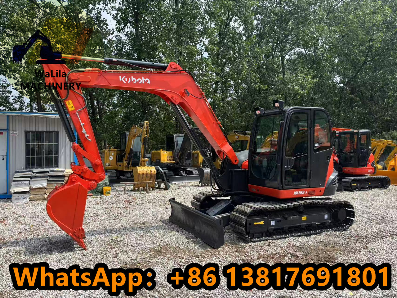 KUBOTA KX183-5 - Mini bager: slika 2 KUBOTA KX183-5 - Mini bager: slika 2