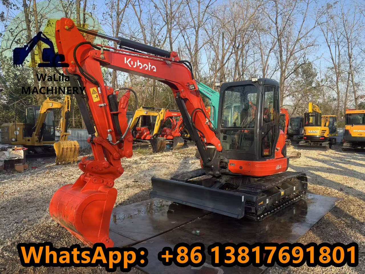 KUBOTA U55-4 - Mini bager: slika 3 KUBOTA U55-4 - Mini bager: slika 3