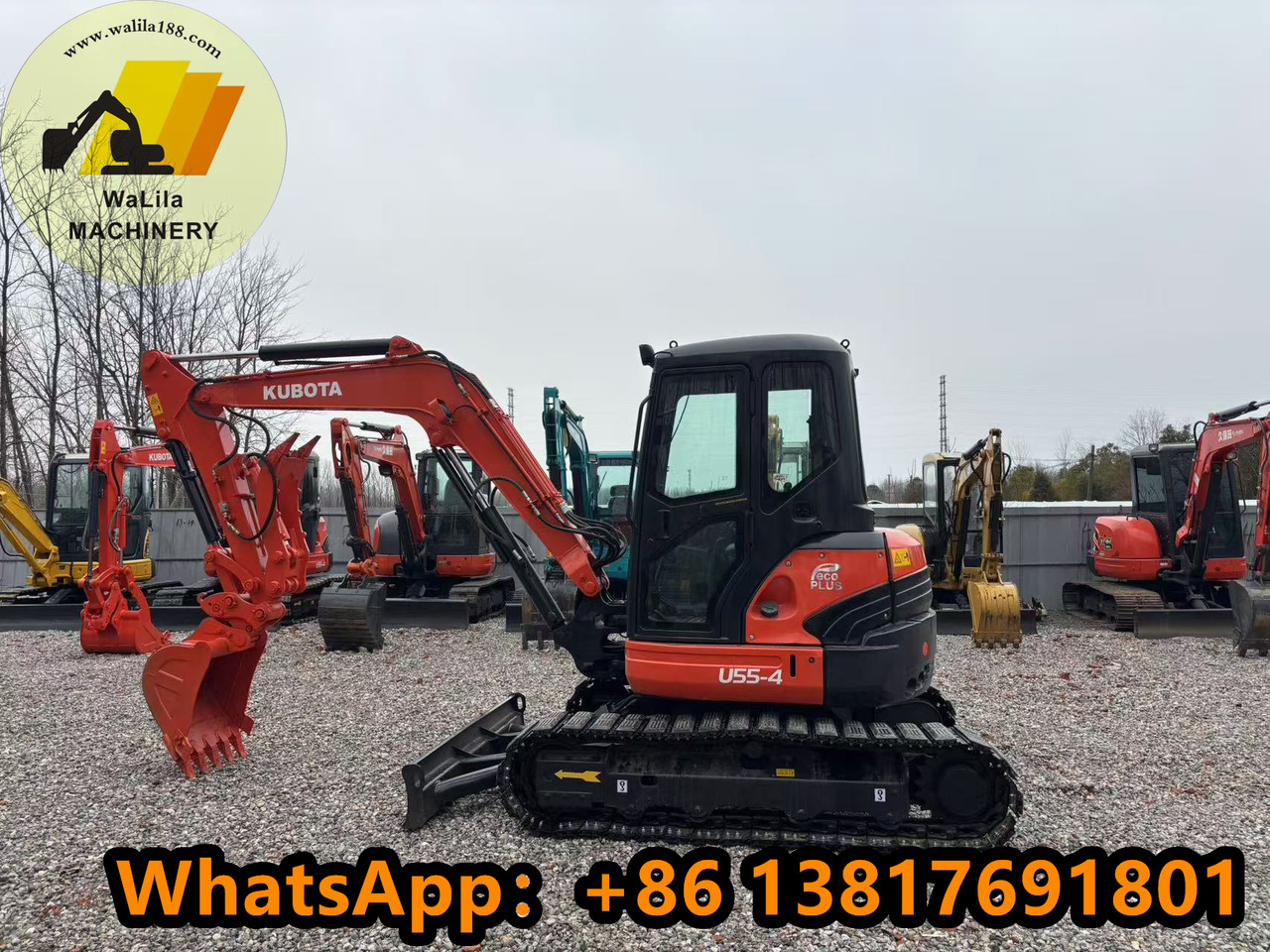 KUBOTA U55-4 - Mini bager: slika 5 KUBOTA U55-4 - Mini bager: slika 5