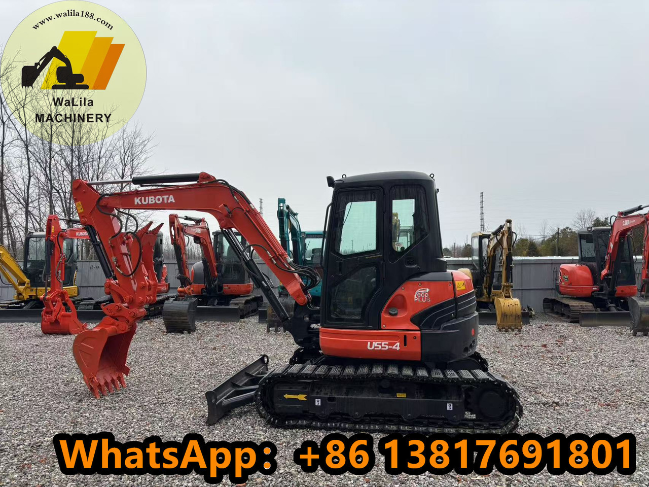 KUBOTA U55-4 - Mini bager: slika 2 KUBOTA U55-4 - Mini bager: slika 2