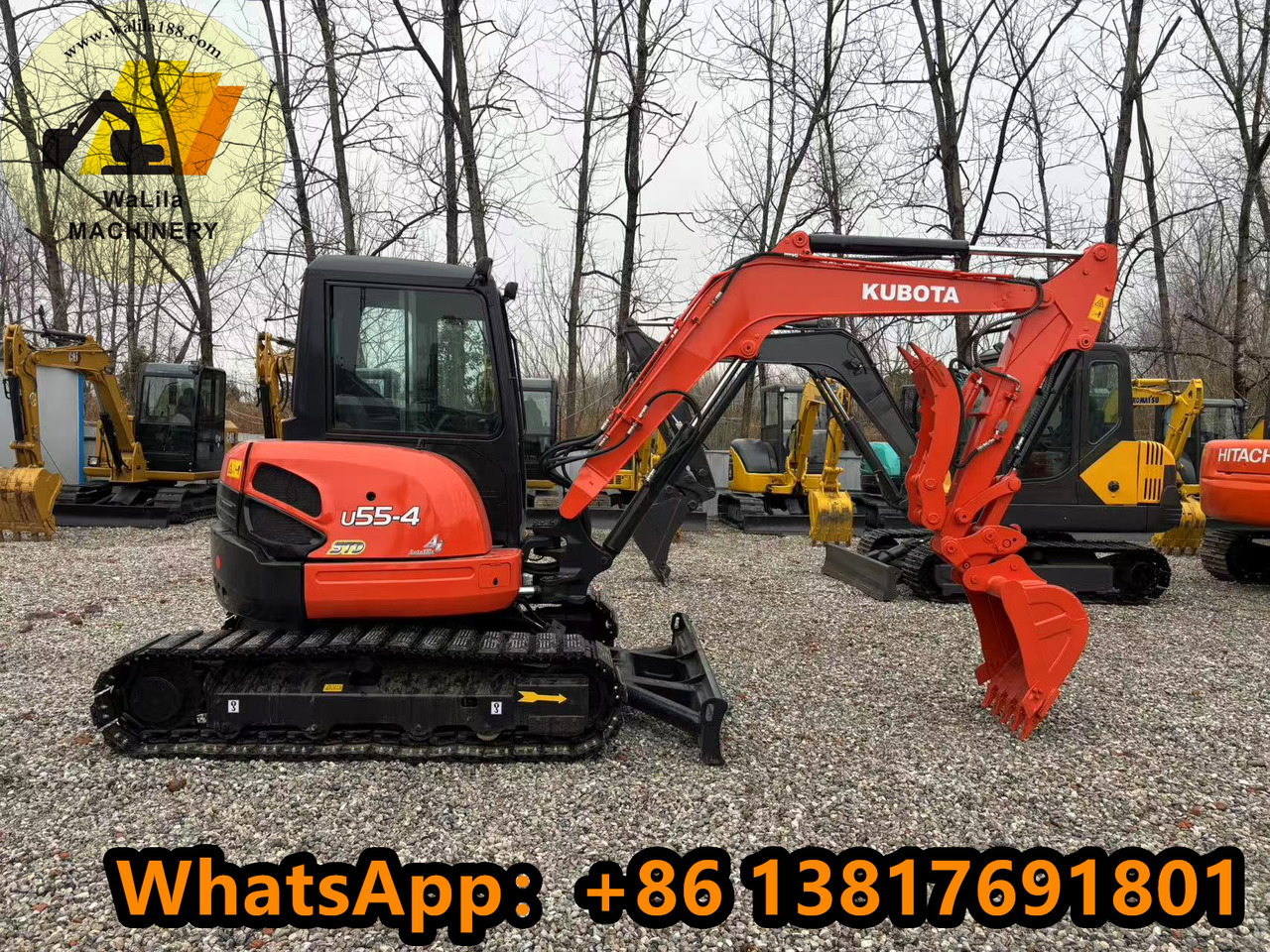 KUBOTA U55-4 - Mini bager: slika 1 KUBOTA U55-4 - Mini bager: slika 1