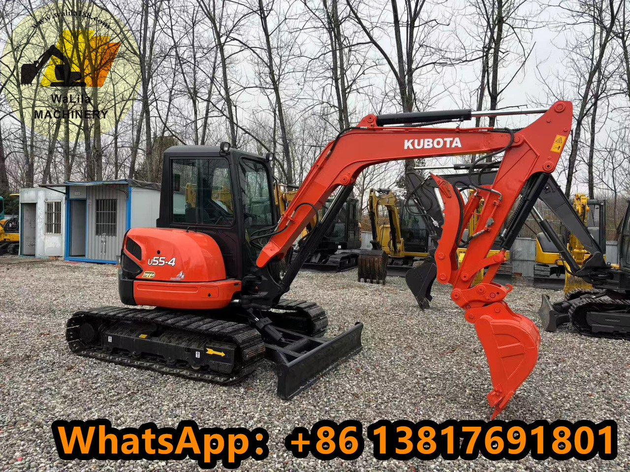 KUBOTA U55-4 - Mini bager: slika 4 KUBOTA U55-4 - Mini bager: slika 4