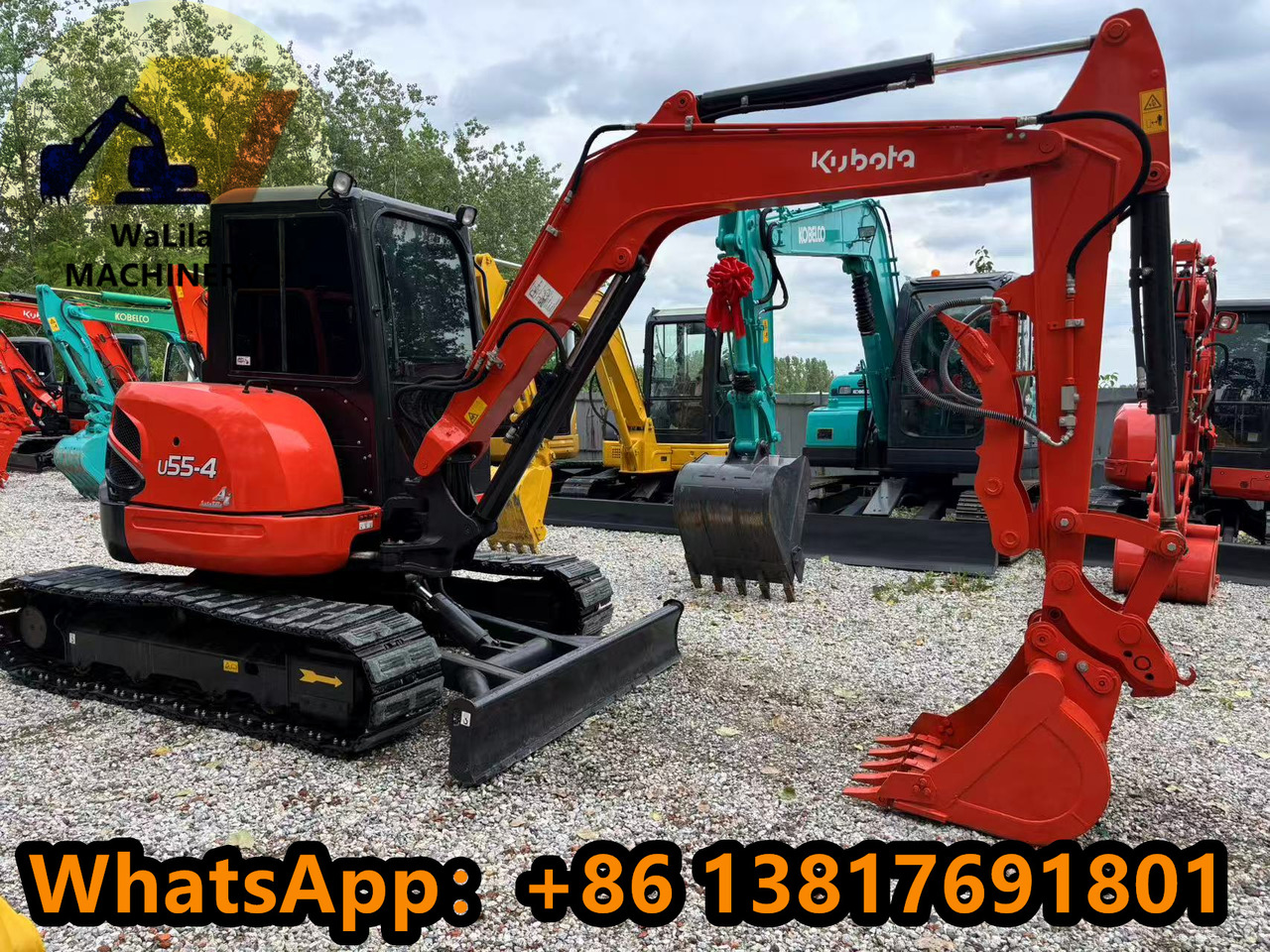 KUBOTA U55 - Mini bager: slika 1 KUBOTA U55 - Mini bager: slika 1