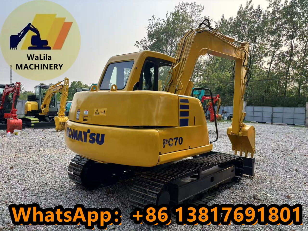 Komatsu 70-6 - Mini bager: slika 3 Komatsu 70-6 - Mini bager: slika 3