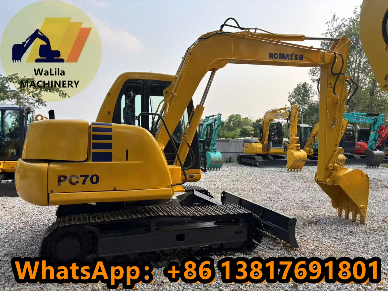 Komatsu 70-6 - Mini bager: slika 2 Komatsu 70-6 - Mini bager: slika 2