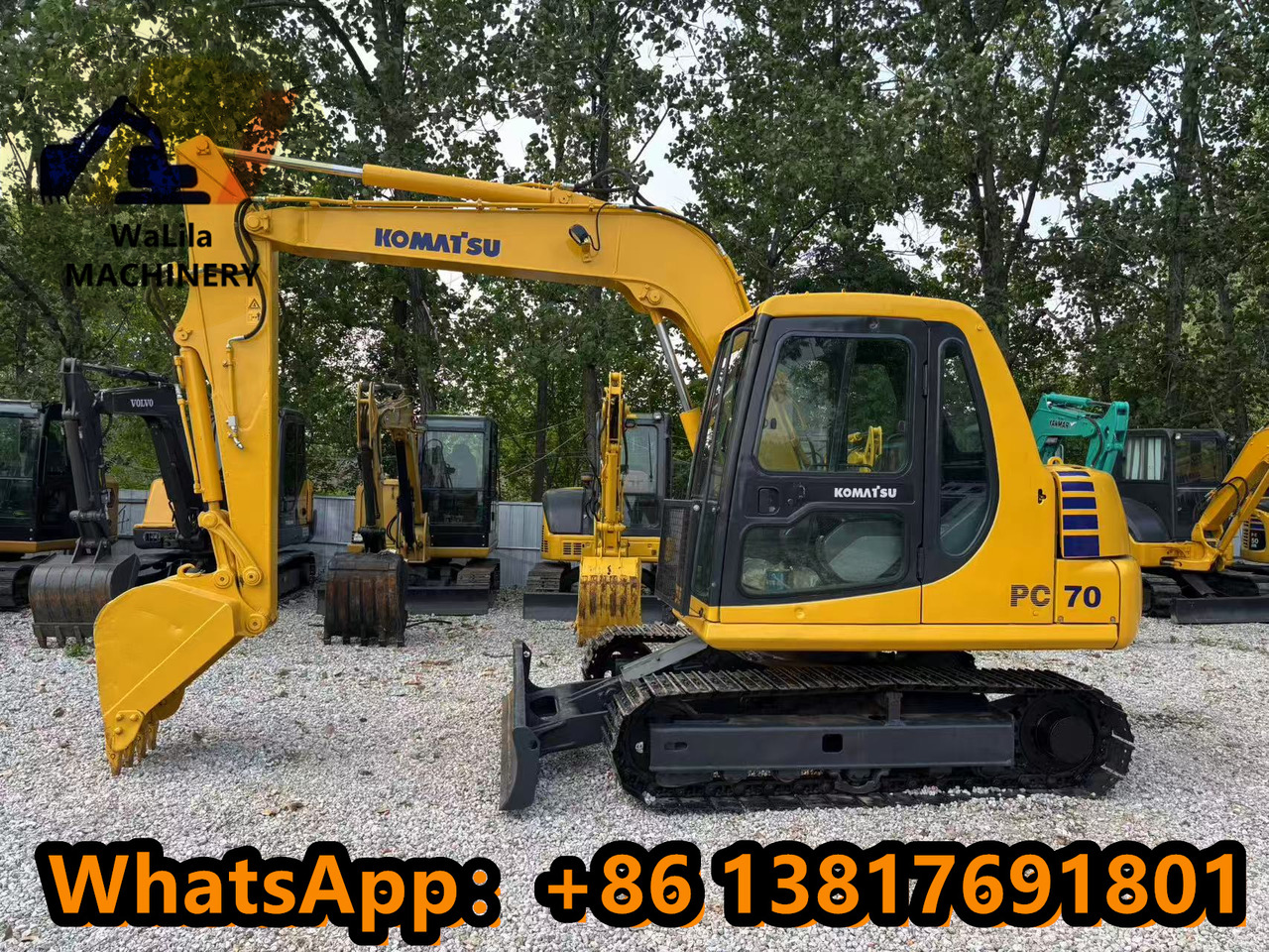 Komatsu 70-6 - Mini bager: slika 1 Komatsu 70-6 - Mini bager: slika 1