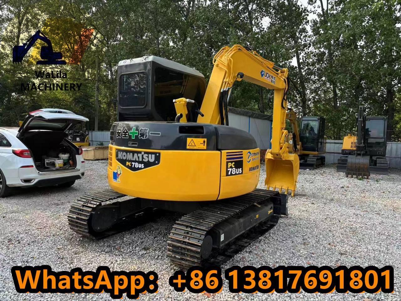 Komatsu 78US-6 - Mini bager: slika 3 Komatsu 78US-6 - Mini bager: slika 3