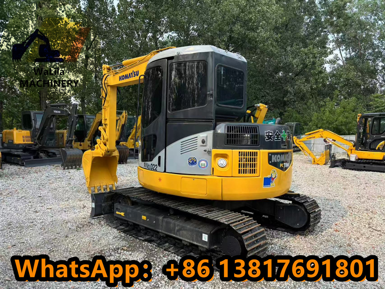Mini bager Komatsu 78us-6: slika 7