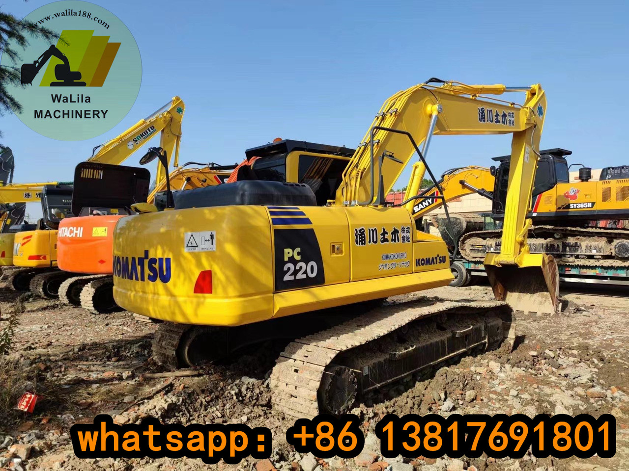 Komatsu PC 220-8 Japan imported Komatsu 22-ton medium excavator - Bager goseničar: slika 5 Komatsu PC 220-8 Japan imported Komatsu 22-ton medium excavator - Bager goseničar: slika 5