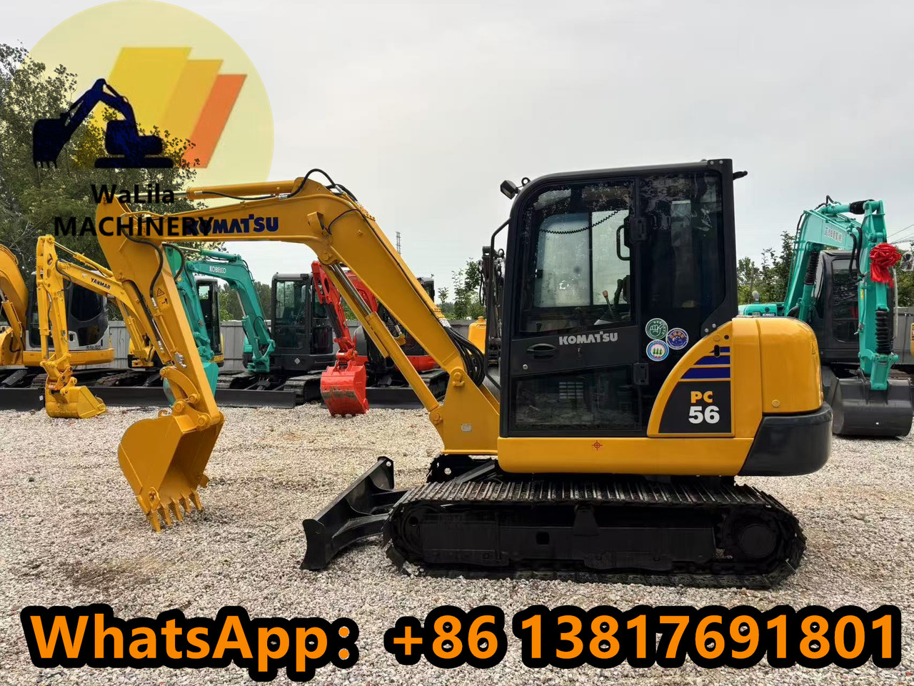 Komatsu PC 56-7 PC56-7 - Mini bager: slika 1 Komatsu PC 56-7 PC56-7 - Mini bager: slika 1
